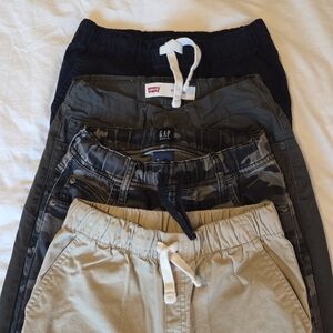 Bundle of Boys Pants Cat & Jack GAP Levis Slim Fit Size 10